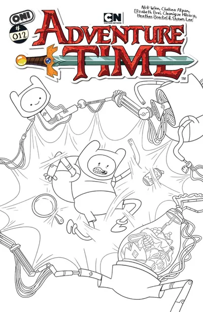 Cover of Cover E 1:20 Nick Winn Black & White Variant