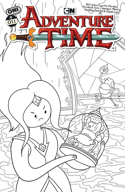 Cover of Cover E 1:20 Nick Winn Black & White Variant