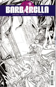 Cover of Incentive Michael William Kaluta Black & White Variant Cover