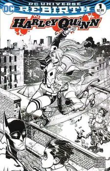 Cover of Chad Hardin Exclusive B&W Variant