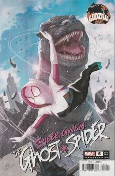Cover of InHyuk Lee Godzilla Variant