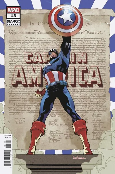 Cover of Cover B Tbd Artist 250th Homage Variant
