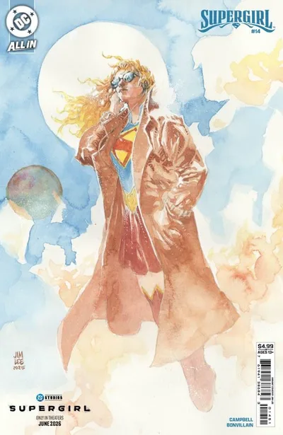 Cover of Cover E Jim Lee Supergirl Movie Variant