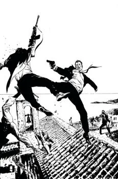 Cover of Jackson Guice B&W Variant