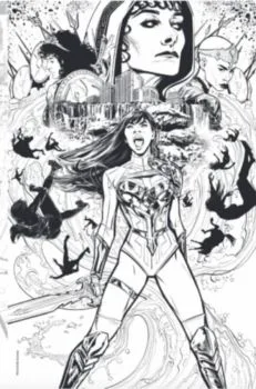 Cover of Cover F Joëlle Jones Incentive B&W Variant (1:50)