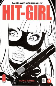 Cover of Goran Parlov Black and White Variant