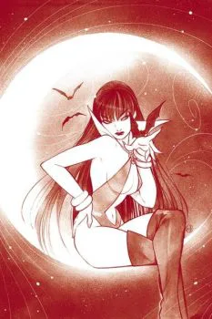 Cover of Cover Q Momoko Ltd Ed Blood Red Line Art Virgin Cover