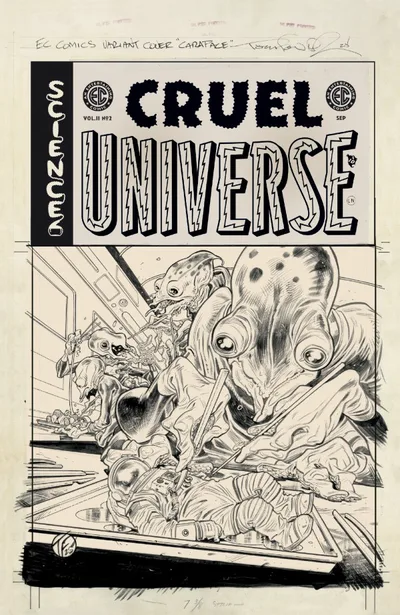 Cover of Cover D Tom Fowler Incentive B&W Variant (1:20)
