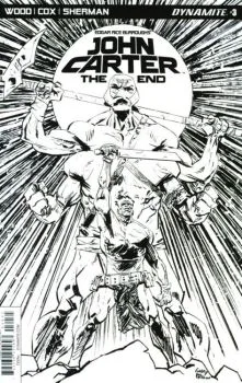 Cover of Cover C Garry Brown Black And White Cover