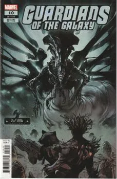 Cover of Cover B Variant Pepe Larraz Marvel vs Alien Cover