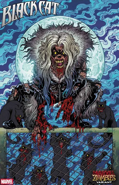 Cover of Maria Wolf Marvel Zombies Variant