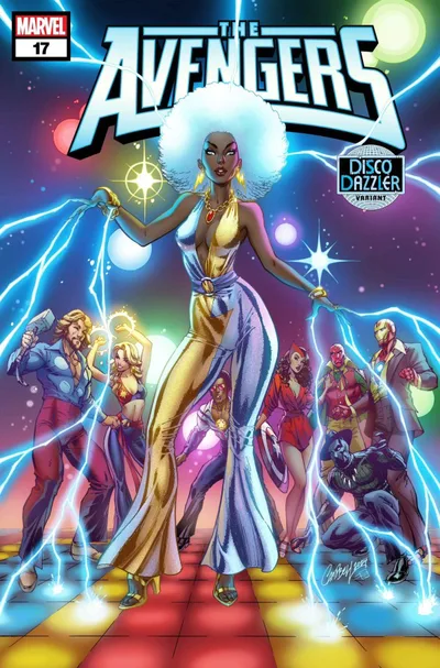 Cover of J. Scott Campbell Disco Dazzler Variant