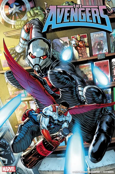 Cover of Cory Smith Marvel & Coca-Cola Variant