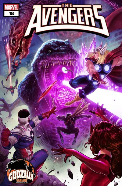 Cover of Ario Anindito Godzilla Variant