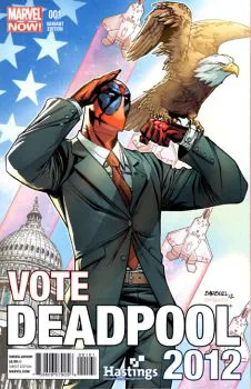 Cover of Cover F Hastings Vote Deadpool 2012 Variant