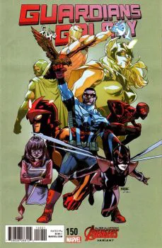 Cover of Variant Mahmud Asrar Avengers Cover