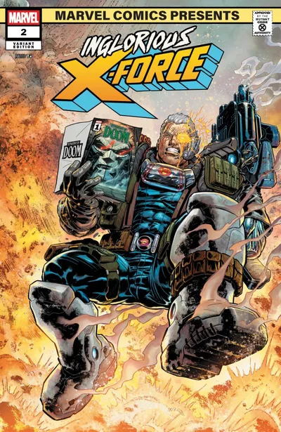 Cover of Ian Churchill Marvel Comics Presents Variant