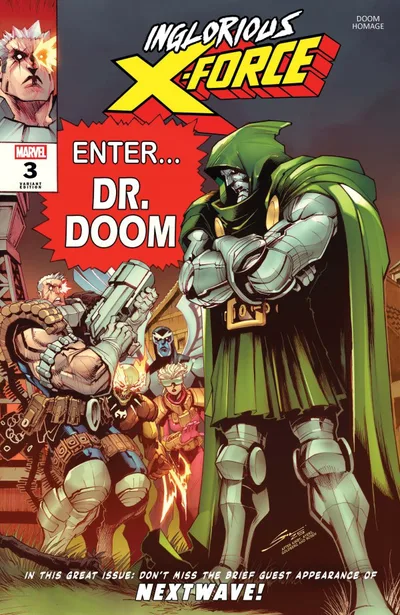 Cover of Gerardo Sandoval Doom Homage Variant