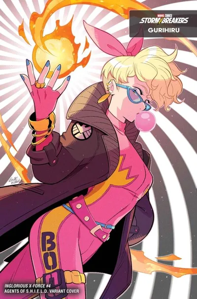 Cover of Gurihiru Agents of S.H.I.E.L.D. Variant