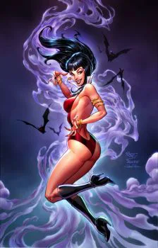 Cover of Cover AB 616 Comics Exclusive John Royle Virgin "Smoke" Variant Ltd 500 w/ COA