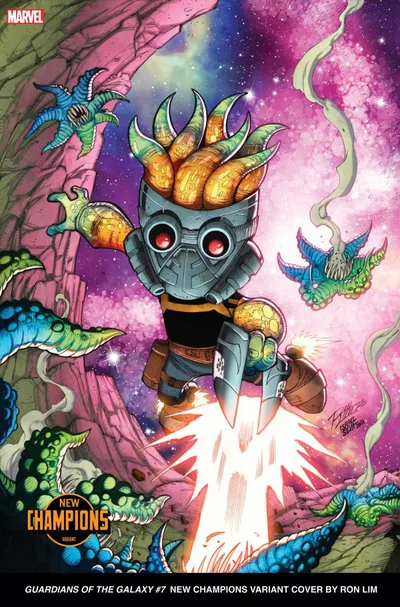 Cover of Ron Lim New Champions Variant