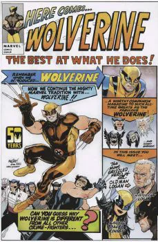 Cover of David Marquez 50 Years of Wolverine Variant