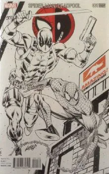 Cover of Rob Liefeld Amazing! Arizona Con Exclusive Sketch Variant