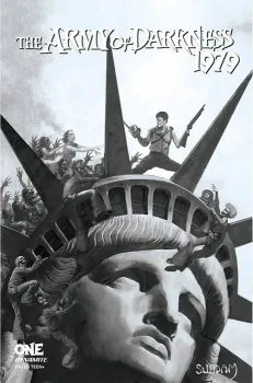 Cover of Incentive Arthur Suydam Black & White Variant Cover