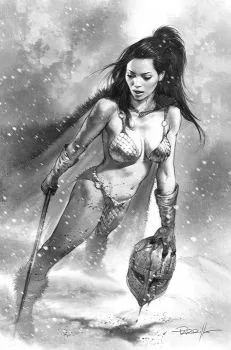 Cover of Cover N Variant Lucio Parrillo Black & White Virgin Cover