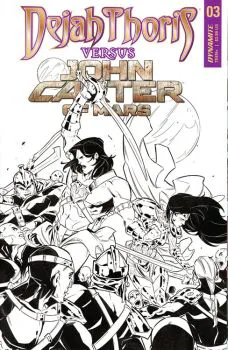 Cover of Cover P 1:10 Joseph Michael Linsner B&W RIC