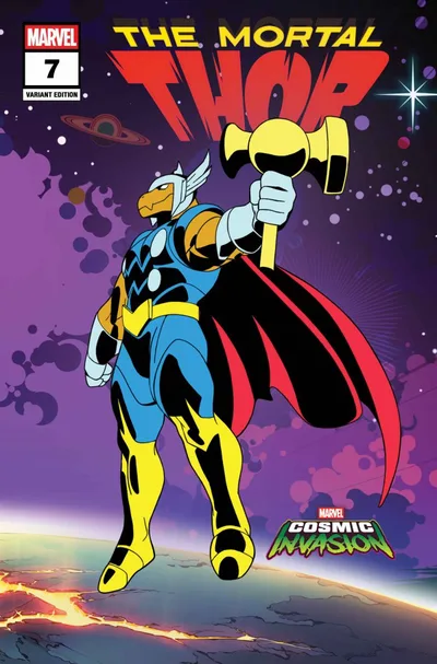 Cover of Cover B Marvel Cosmic Invasion Variant