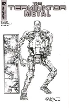 Cover of Bob Layton Incentive B&W Variant (1:5)