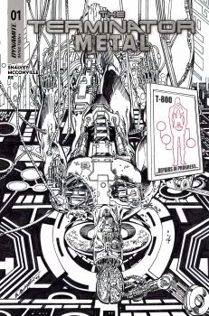 Cover of Bob Layton Incentive BB&W Variant (1:5)