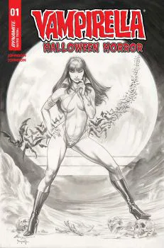 Cover of Buzz Frazetta Incentive B&W Foil Variant (1:7)
