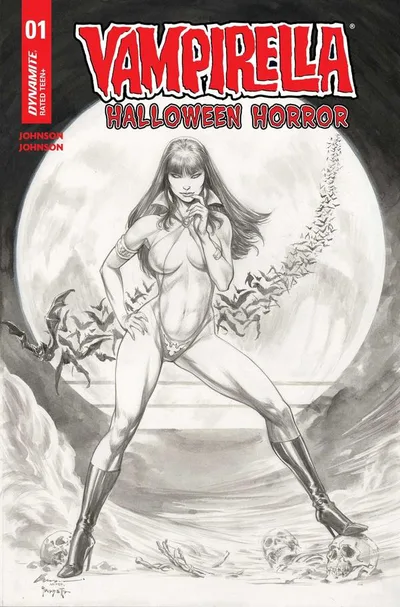 Cover of Buzz Frazetta Incentive B&W Foil Variant (1:7)