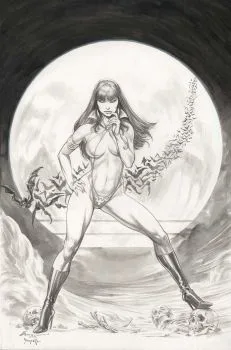 Cover of Buzz Frazetta Incentive Sketch Virgin Variant (1:5)