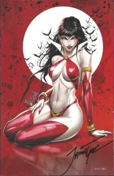 Cover of Jamie Tyndall Exclusive Bloody Virgin Variant