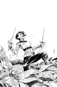Cover of Declan Shalvey Incentive B&W Virgin Variant (1:15)