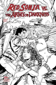 Cover of Tim Seeley Incentive B&W Variant (1:10)