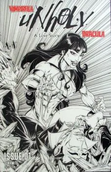 Cover of Cover AC Jamie Biggs McFarlane Homage B&W