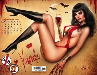 Cover of Cover AL 616 Comics / Comics Elite Exclusive Nathan Szerdy Calendar Virgin Variant