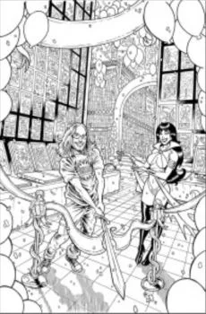Cover of Cover AW Ken Haeser - B&W Virgin