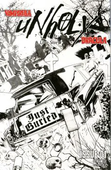 Cover of Cover BA Adam Hughes Incentive B&W Variant (1:21)