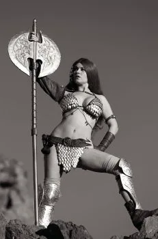 Cover of Cover K FOC Bonus Cosplay B&W Virgin Variant Cover