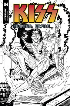 Cover of Tim Seeley B&W Line Art Variant