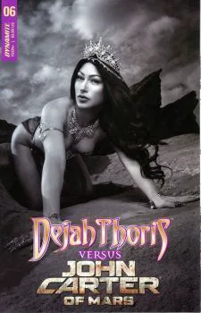 Cover of Cover G 1:20 Incentive Rachel Hollon Cosplay Photo B&W Cover
