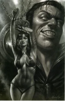 Cover of Cover O 1:7 Lucio Parrillo B&W Virgin FOC RIC