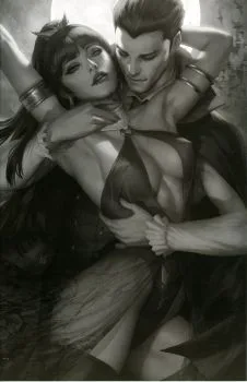 Cover of Cover Q 1:15 Stanley Artgerm Lau B&W Virgin RIC