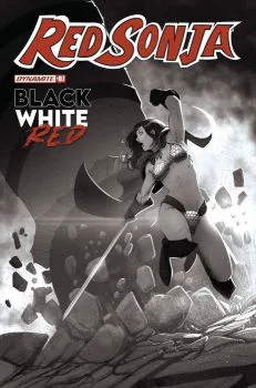 Cover of Cover F Incentive Bob Q Black & White Variant Cover