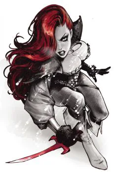Cover of Cover R FOC Incentive Virgin Red & Black Sozomaika Variant Cover